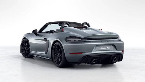 Vanadium Grey Metallic 2024 Porsche 718 Spyder