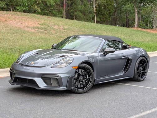 Vanadium Grey Metallic 2024 Porsche 718 Spyder