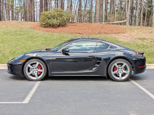 Black 2019 Porsche 718 Cayman