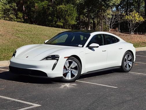 White 2020 Porsche Taycan