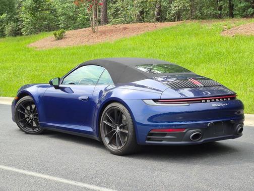 Gentian Blue Metallic 2024 Porsche 911
