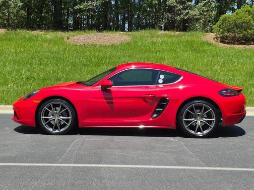 Guards Red 2020 Porsche 718 Cayman