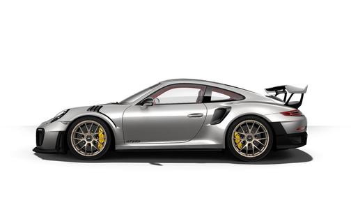 GT-Silver Metallic 2018 Porsche 911
