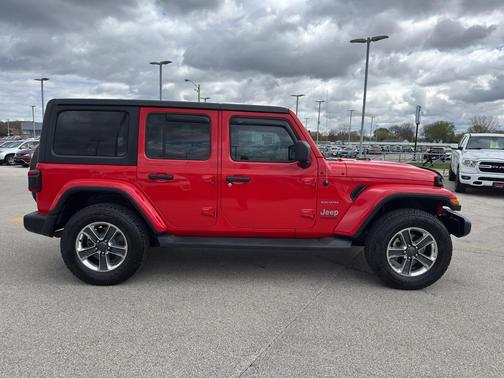 Firecracker Red Clearcoat 2020 Jeep Wrangler Unlimited Sahara