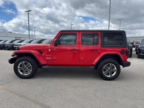 Firecracker Red Clearcoat 2020 Jeep Wrangler Unlimited Sahara