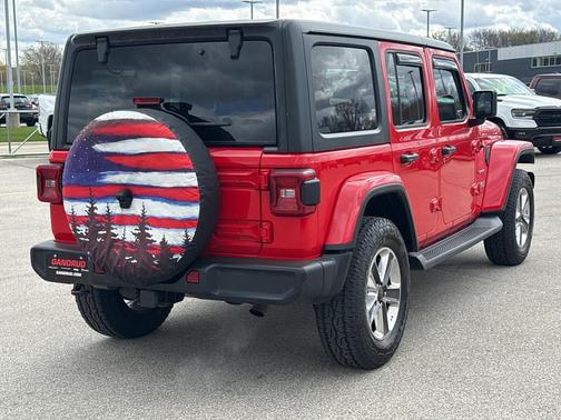 Firecracker Red Clearcoat 2020 Jeep Wrangler Unlimited Sahara