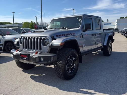 Billet Silver Metallic Clearcoat 2021 Jeep Gladiator Mojave