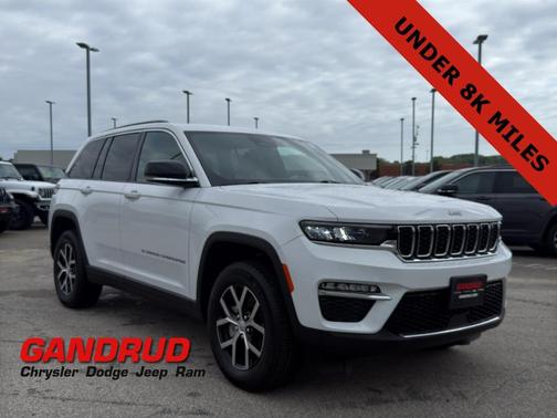 Bright White Clearcoat 2025 Jeep Grand Cherokee Limited