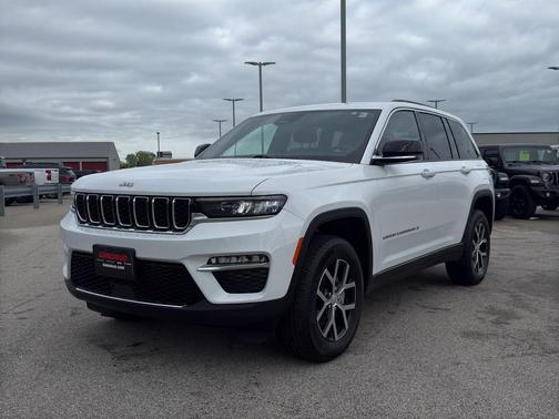 Bright White Clearcoat 2025 Jeep Grand Cherokee Limited