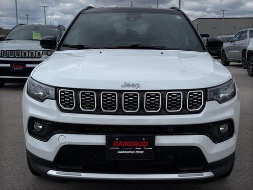 Bright White Clearcoat 2025 Jeep Compass Limited