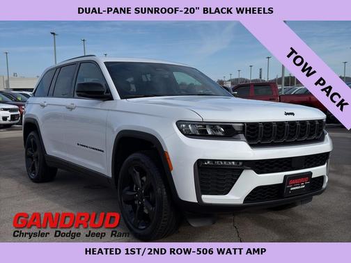 Bright White Clearcoat 2026 Jeep Grand Cherokee Limited