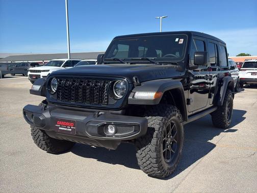 Black Clearcoat 2024 Jeep Wrangler Sport