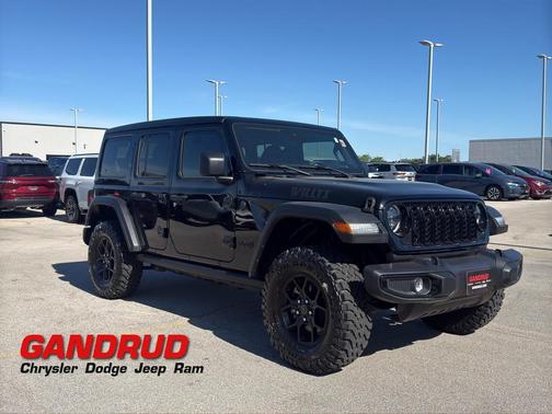 Black Clearcoat 2024 Jeep Wrangler Sport