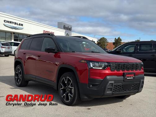 Red 2026 Jeep Cherokee Overland