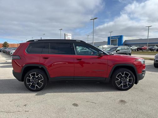Red 2026 Jeep Cherokee Overland