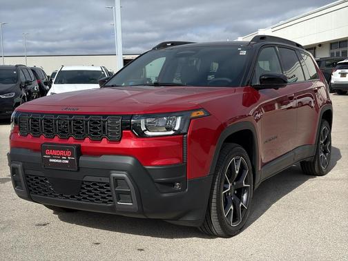 Red 2026 Jeep Cherokee Overland