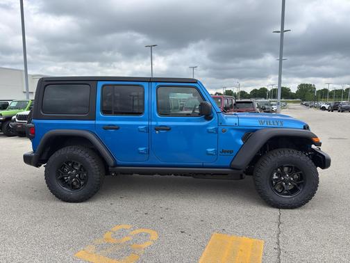 Hydro Blue Pearlcoat 2026 Jeep Wrangler Sport