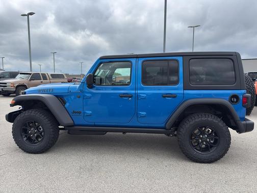 Hydro Blue Pearlcoat 2026 Jeep Wrangler Sport