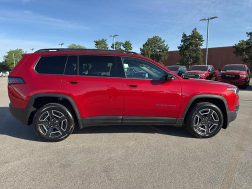 Red 2026 Jeep Cherokee LAREDO/LIMITED