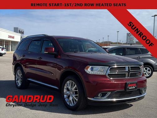 Red Pearl 2016 Dodge Durango Limited