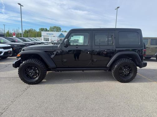 Black Clearcoat 2024 Jeep Wrangler Sport