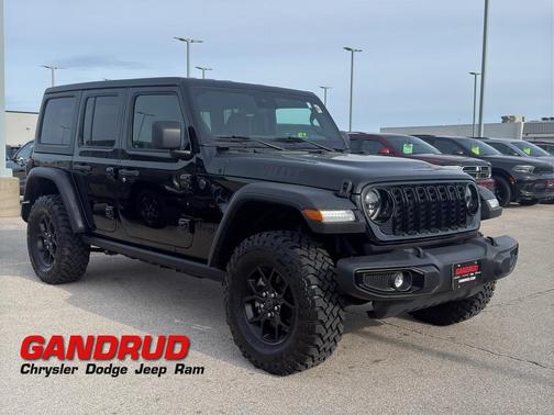 Black Clearcoat 2024 Jeep Wrangler Sport