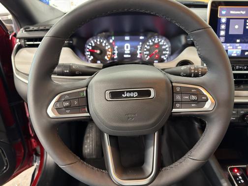 Red 2025 Jeep Compass Limited
