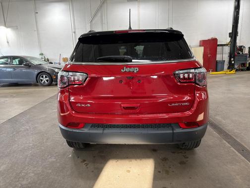 Red 2025 Jeep Compass Limited