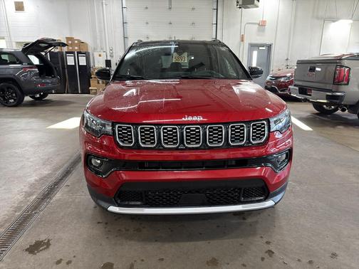 Red 2025 Jeep Compass Limited