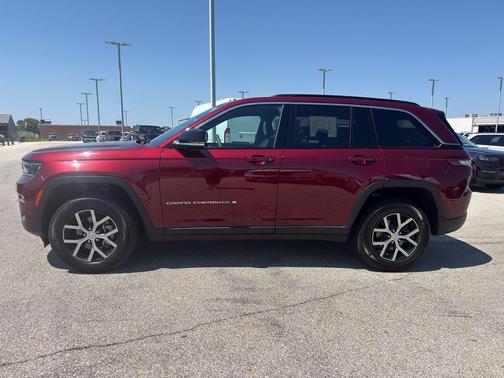 Velvet Red Pearlcoat 2024 Jeep Grand Cherokee Limited
