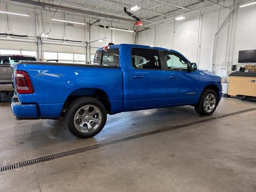 Hydro Blue Pearlcoat 2022 RAM 1500 Big Horn