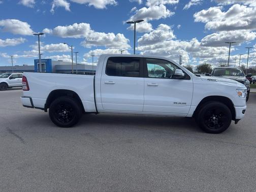 White 2019 RAM 1500 Big Horn