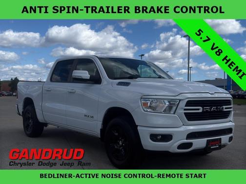 White 2019 RAM 1500 Big Horn
