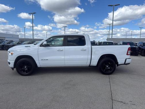 White 2019 RAM 1500 Big Horn