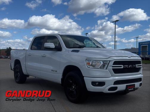 White 2019 RAM 1500 Big Horn