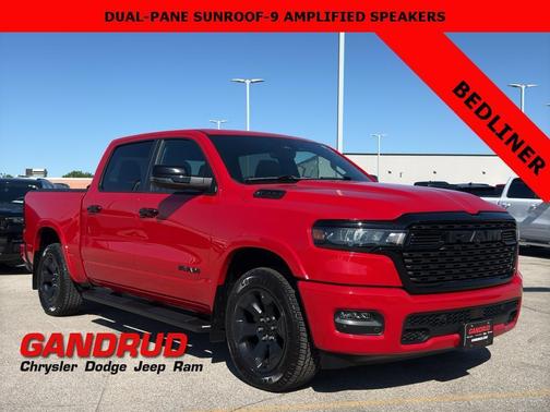 Flame Red Clearcoat 2025 RAM 1500 Big Horn