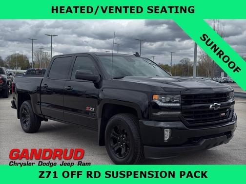 Black 2018 Chevrolet Silverado 1500 LTZ