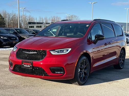 Red 2026 Chrysler Pacifica Select
