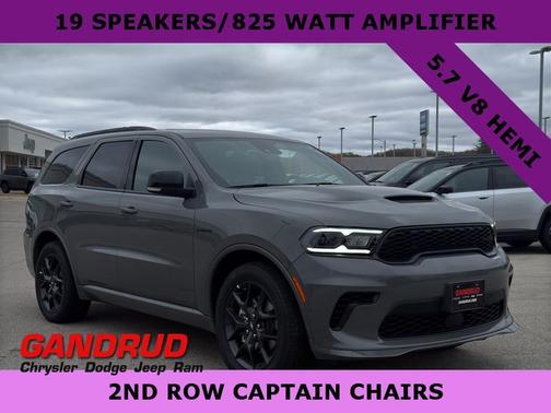 Destroyer Gray Clearcoat 2026 Dodge Durango GT Premium HEMI V8