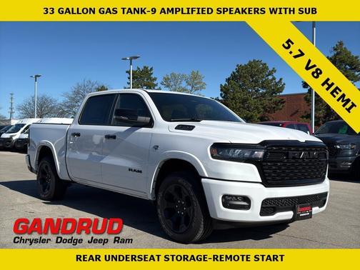 Bright White Clearcoat 2026 RAM 1500 Big Horn