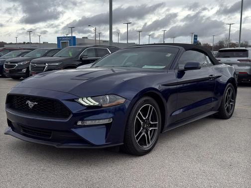 Kona Blue Metallic 2019 Ford Mustang EcoBoost Premium