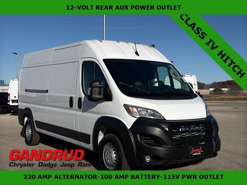 Bright White Clearcoat 2026 RAM ProMaster 2500 High Roof