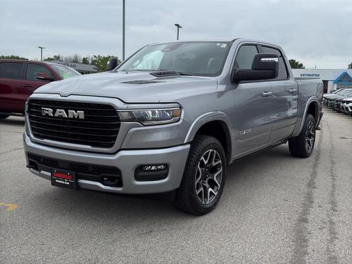 Billet Silver Metallic Clearcoat 2025 RAM 1500 Laramie