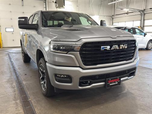 Billet Silver Metallic Clearcoat 2025 RAM 1500 Laramie