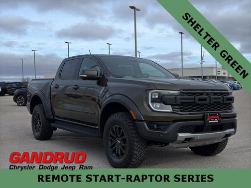 Green Metallic 2024 Ford Ranger Raptor