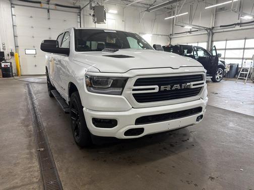 Bright White Clearcoat 2023 RAM 1500 Laramie