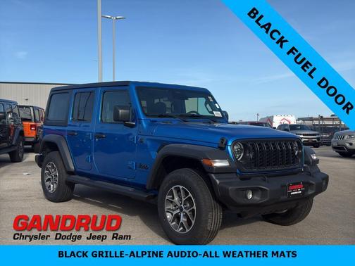 Hydro Blue Pearlcoat 2026 Jeep Wrangler Sport