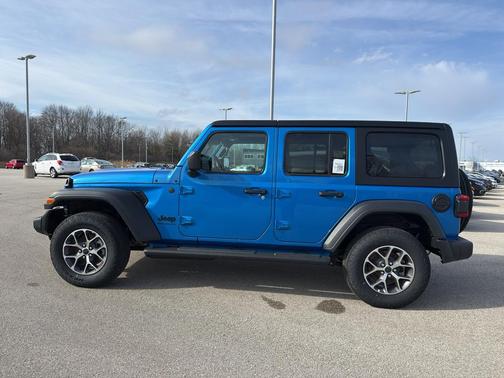 Hydro Blue Pearlcoat 2026 Jeep Wrangler Sport