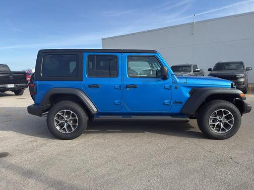 Hydro Blue Pearlcoat 2026 Jeep Wrangler Sport
