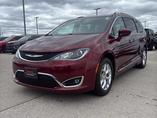 Red 2019 Chrysler Pacifica Touring-L Plus